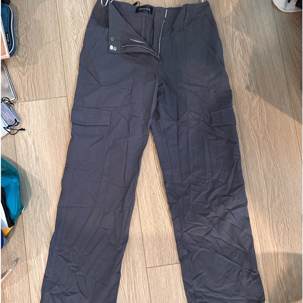 White Fox Know Your Worth Cargo Pants Size S